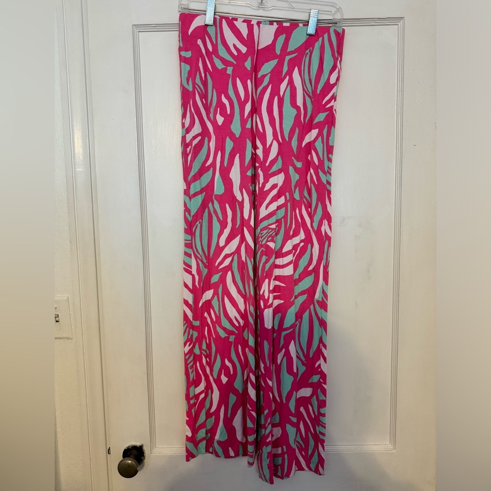 Lilly Pulitzer Georgia May palazzo pants pink women’s S